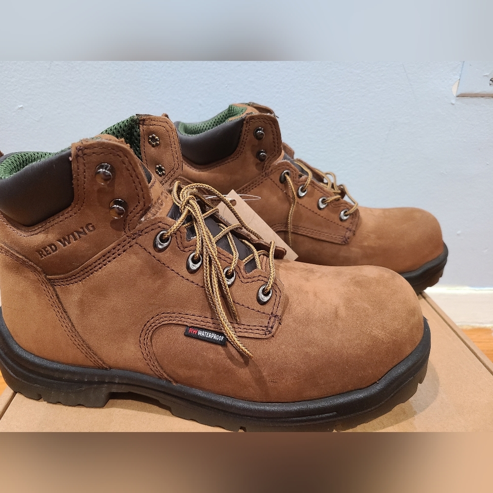 Red wing shoes men's 10.5 brown king toe boots